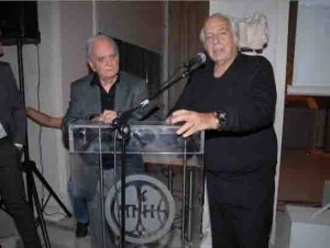 2013: Ν. Κούνδουρος- Λ. Παπαδόπουλος:  Πρόεδρος και  Αντιπρόεδρος          της Πολιτιστικής ‘’Εταιρείας Αρχιπέλαγος’’, στην παρουσίαση          του Οδηγού του Μουσείου- Ελαιοτριβείου Βρανά